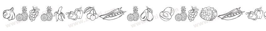 Vegetables Regular字体转换 Vegetables Regular字体转换